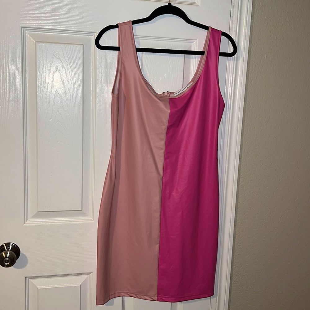 Like new! Worn once pink dress!